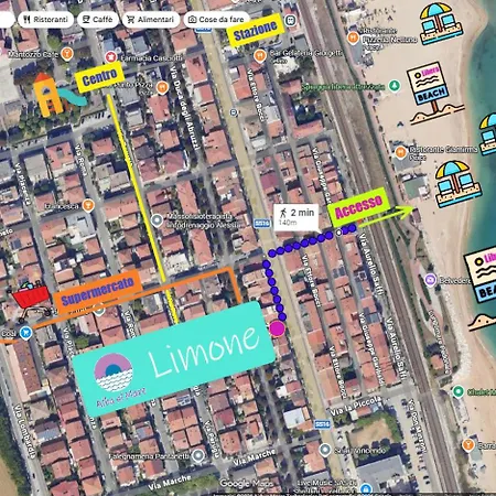 Conero-alba Al Mare-limone-2 Min Dal Mare 公寓 波坦察皮切纳港